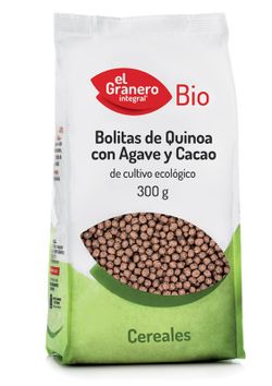 Boletes De Quinoa Amb Agave I Cacau Bio 300 Gr