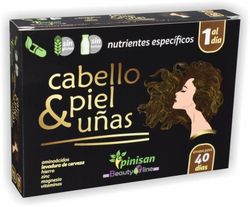Cabello Piel Uñas 40 Caps