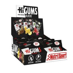 Caja Higums Con Cafeina Sabor Cola 20 Bolsas