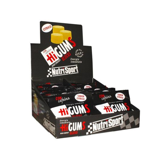 Caja Higums Con Cafeina Sabor Cola 20 Bolsas