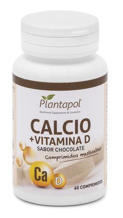 Calcio+Vtiamina D Sabor Chocolate 60 Comp