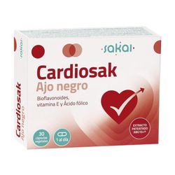 Cardiosak Ajo Negro 30 Cap