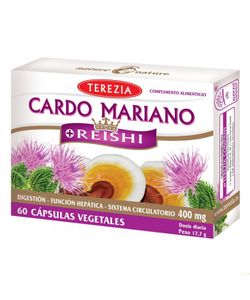 Cardo Mariano + Reishi 60 Capsulas