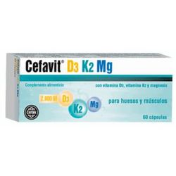 Cefavit D3 K2 Mg 60 Caps