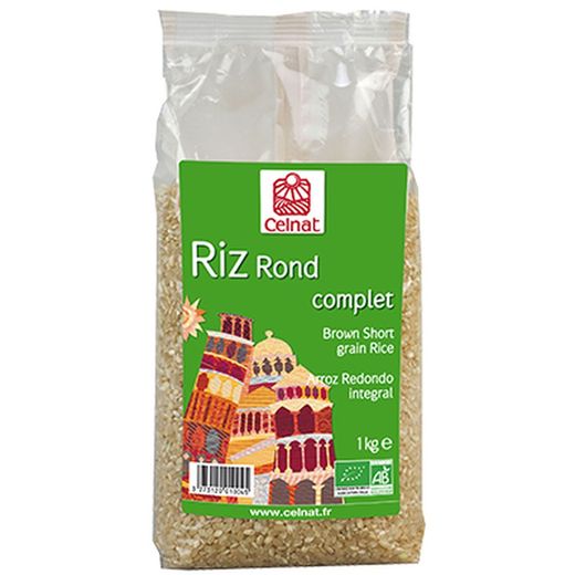Arròs Rodó Integral Bio 1kg Celnat