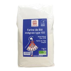 Farina Blat Integral T150 Bio 1kg Celnat