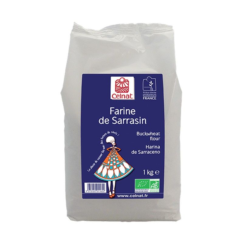Harina Trigo Sarraceno Bio 1kg Celnat