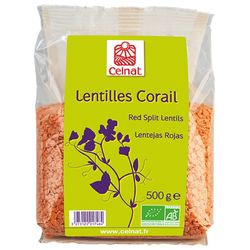 Llentia Vermella Bio 500gr Celnat