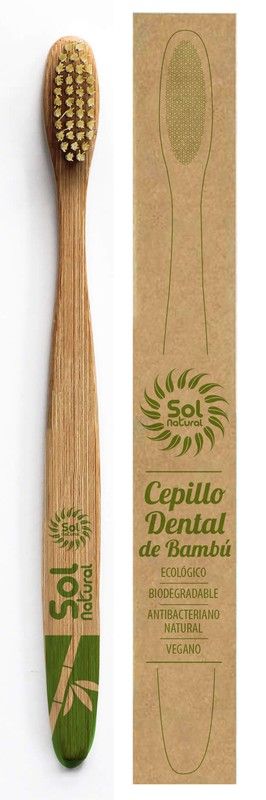 Cepillo De Bambu Adulto Cajita 1/U