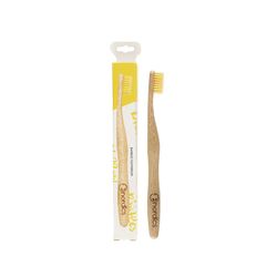 Raspall Dental Bambu - Groc