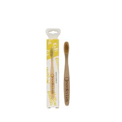 Raspall Dental Niðos Bambu - Groc