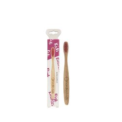 Raspall Dental Niðos Bambu - Rosa