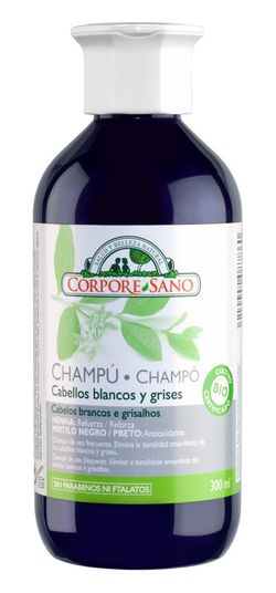 Champu Cabellos Gris-Blanco 300ml Bio