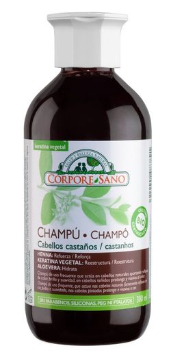 Champu Henna Cab Castaños 300 Ml Bio