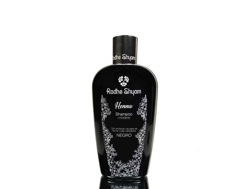 Champu Henna Negro Colorante