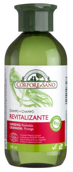 Champu Revitalizante Ginseng Y Granada 300 Ml Bio