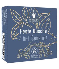 Champu Y Gel Solido 2 En 1 Sandalo 100 Gr