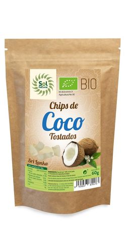 Chips Tostados De Coco Bio Sri Lanka 60 G