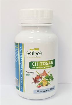 Chitosan + Te Verde + Vit.C  100 Caps