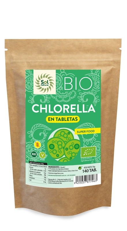 Chlorella A Rajoles Bio 140 Rajoles