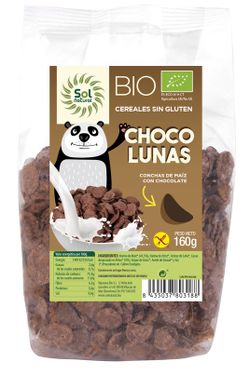Choco Lunas Sin Gluten Bio 160 G