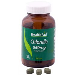 Chlorella (Clorela) 550mg 60 Comprimidos Health Aid