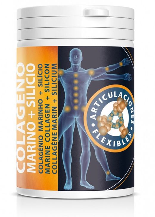 Colageno Marino + Silicio 120 Cápsulas Intersa
