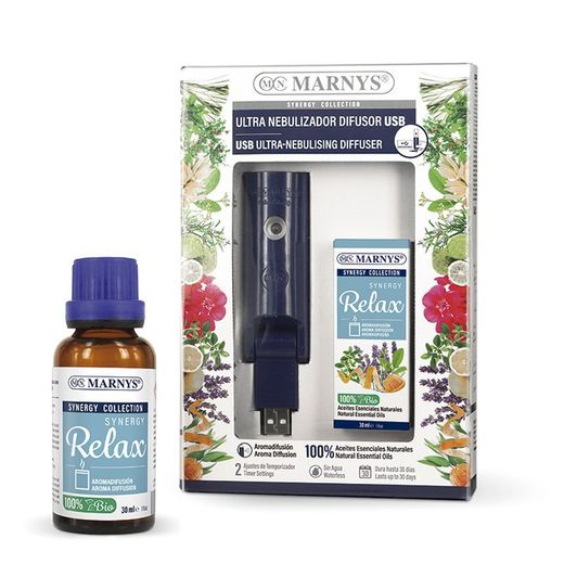 Combo Usb Ultra Nebulizador + Synergy Relax 30ml