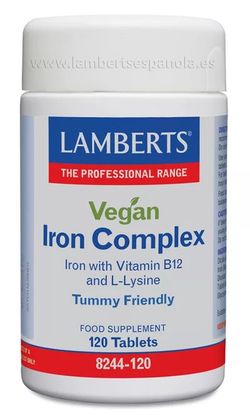 Complejo De Hierro Vegano 120 Tab
