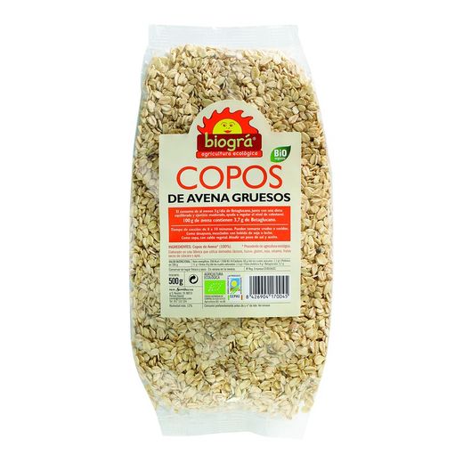 Flocs De Civada Gruixos 500g Biogra Bio