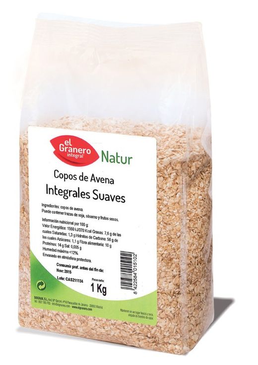 Flocs Suaus D'Avena Integral 1 Kg