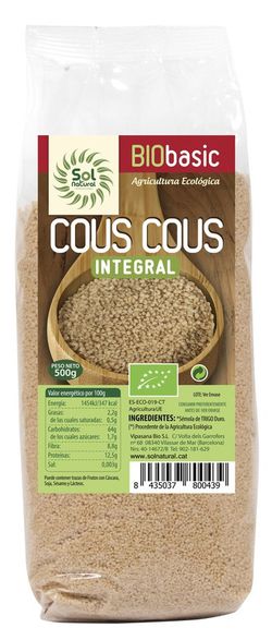 Cous Cous Integral Bio 500 G