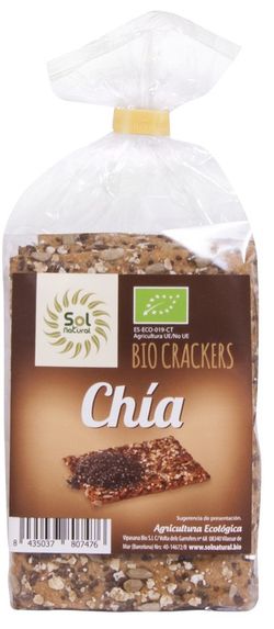 Cracker Con Semillas De Chia Bio 200 G