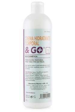Crema Hidratante Corporal & Go 750 Ml