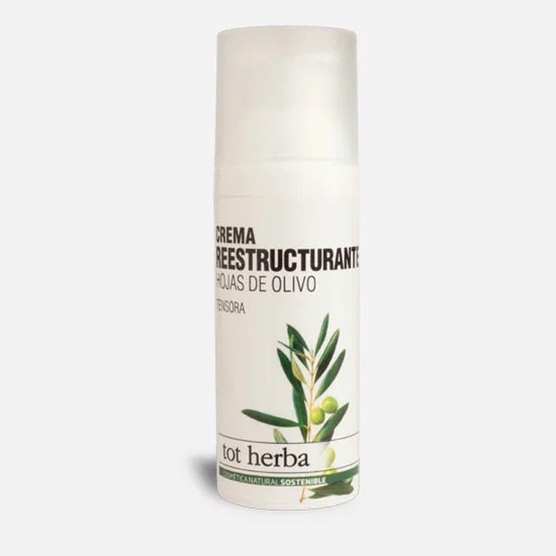 Crema Reestructurante Hojas De Olivo Airless 50 Ml
