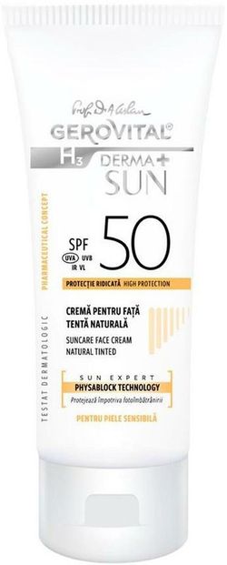 Crema Solar Facial Fps50 To Natural 50 Ml