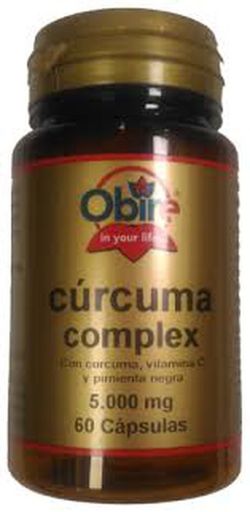 Curcuma 5000 Mg (95%) +Vit C+ Pimienta 60 Caps