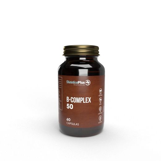 Vitamina B Complex 50 60 Cápsulas Dietética Plus