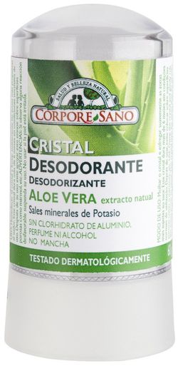 Desod. Mineral Aloe 60 Gr.Potassium Alum Y Aloe Ve