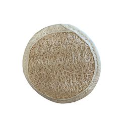 Disco facial lufa algodon 2 ud