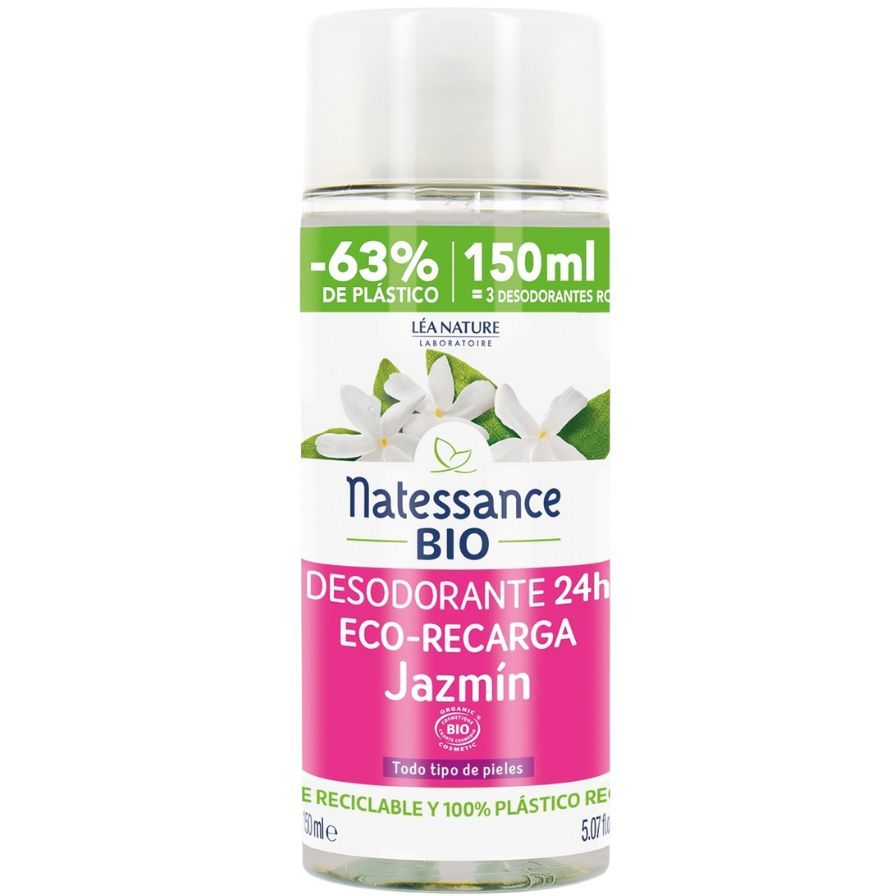 Eco-Recarga Desodorante Jazmin Natessance 150ml