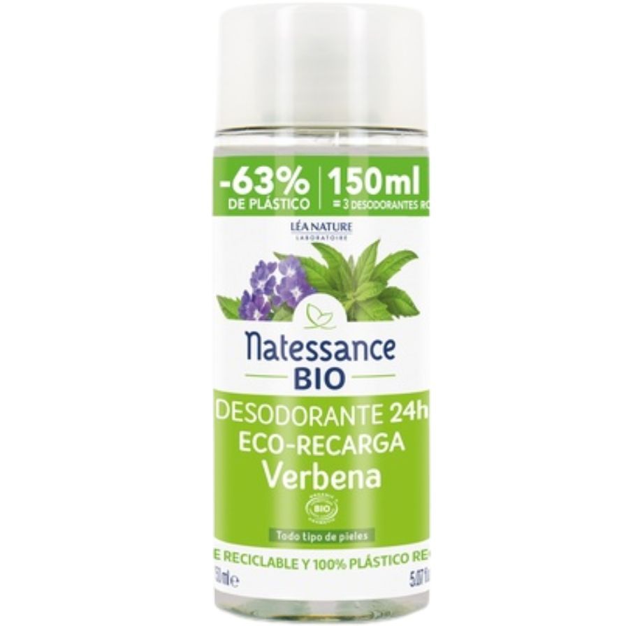 Eco-Recarga Desodorante Verbena Natessance 150ml