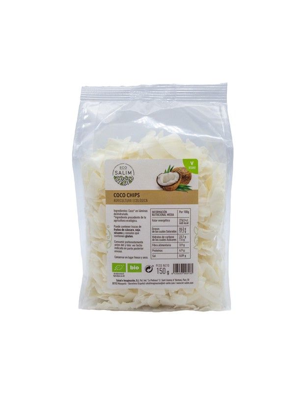 Ecosalim Coco Xips Lamina 150g