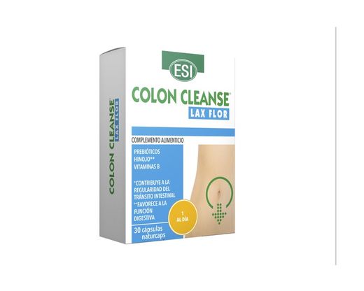 Colon Cleanse Lax Flor 30 Cápsulas ESI