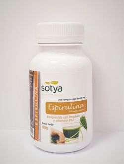 Espirulina 400 Mg 200 Comp