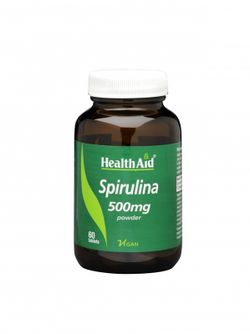 Espirulina 500mg 60 Comprimidos Health Aid