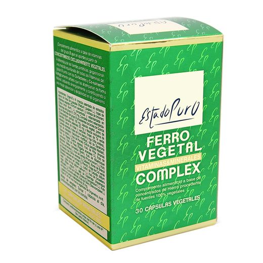 Estat Pur Ferro Vegetal Complex 30 Vcaps