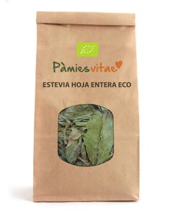 ESTEVIA HOJA ENTERA - Stevia rebaudiana Bolsa 100 g
