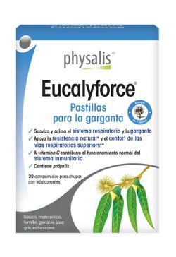Eucalyforce Pastillas Para La Garganta 30 Comp