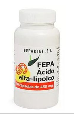 FNUA - Acido Alfalipoico 90 Caps X 250 Mg